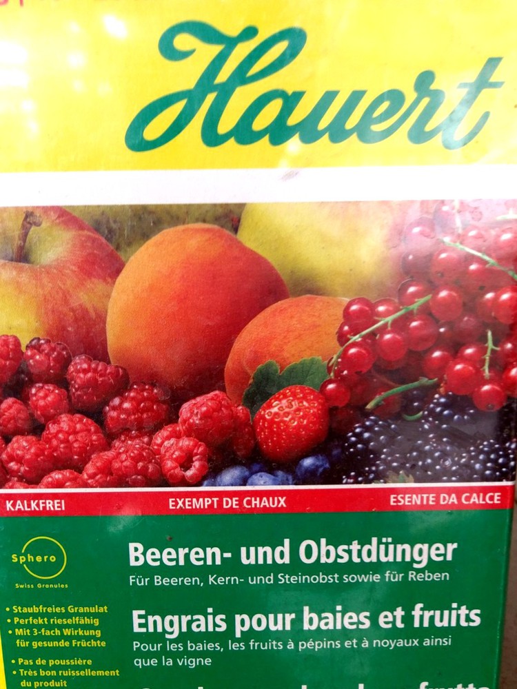 Dnger fr Beeren und Obst 1kg